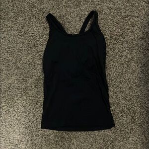 Lululemon ebb to street Women's Black Tank Top